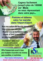 OFFRE DE PARTENARIAT : OPPORTUNITÉ FINANCIÈRE A SAISIR !