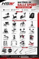 materiels salle de sport