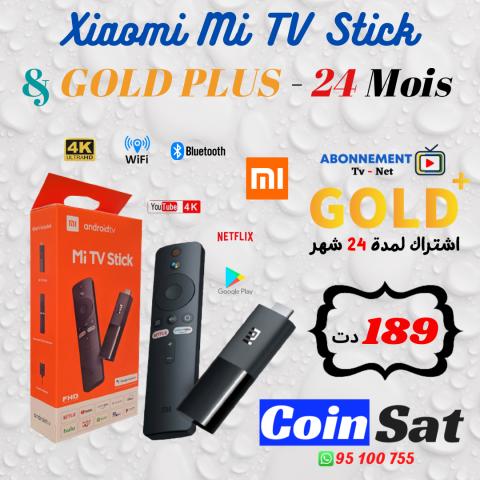 Xiaomi Mi TV Stick & Abonnement Gold Plus - 24 Mois - - 1